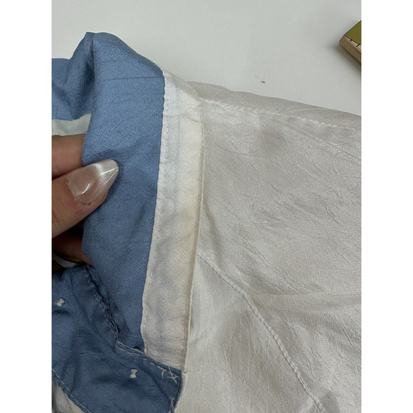 Womens Current Seen Jacket Size Medium White Button Up Windbreaker Vintage - Picture 4 of 16